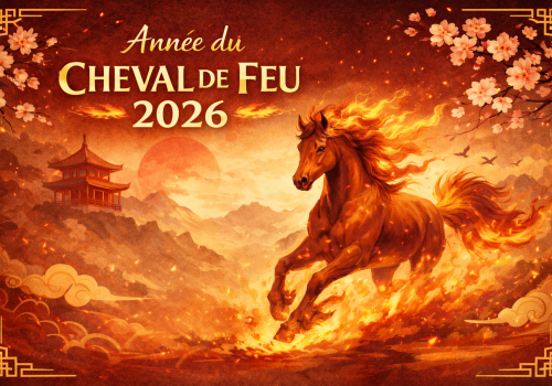 Cheval de Feu 2026 – symbolique énergétique du Nouvel An chinois